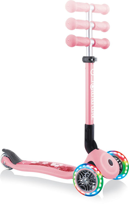 Globber Mini Scooter | Junior Foldable Fantasy Light | Pastel pink