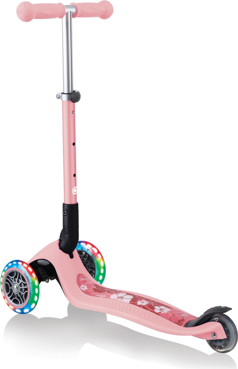 Globber Mini Scooter | Junior Foldable Fantasy Light | Pastel pink