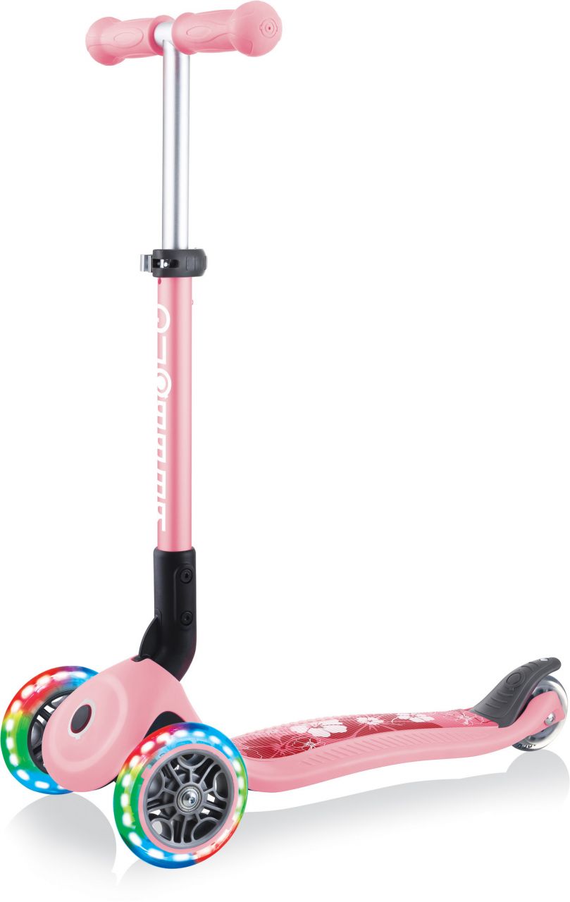 Globber Mini Scooter | Junior Foldable Fantasy Light | Pastel pink