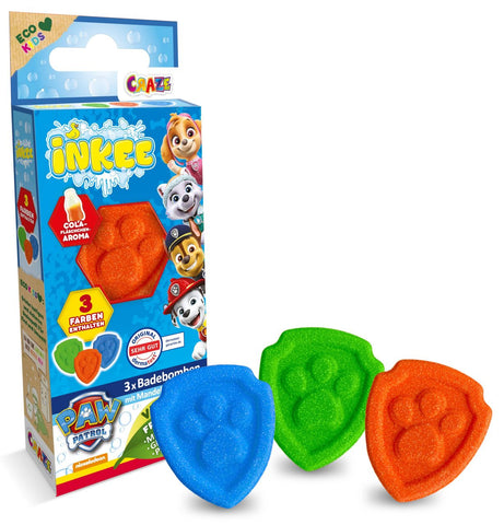 Inkee Badebomben Paw Patrol 3er-Set