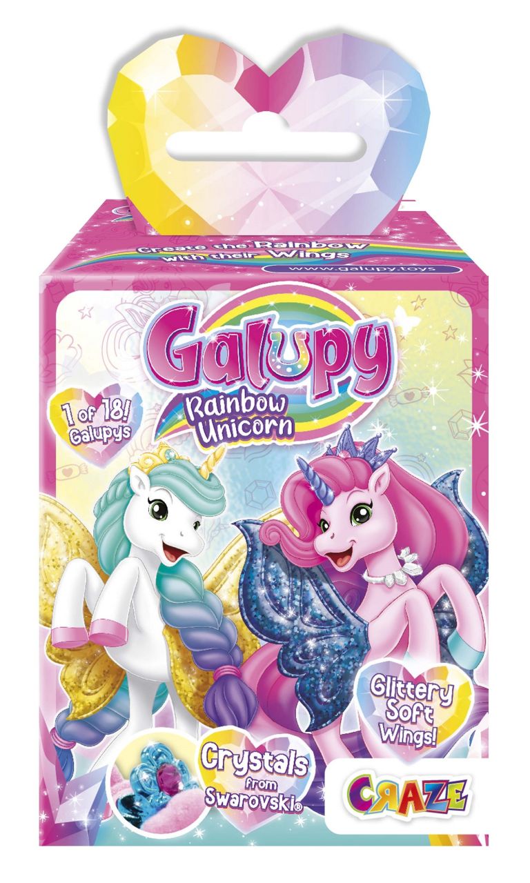 Galupy Unicorn Rainbow im 16er Display