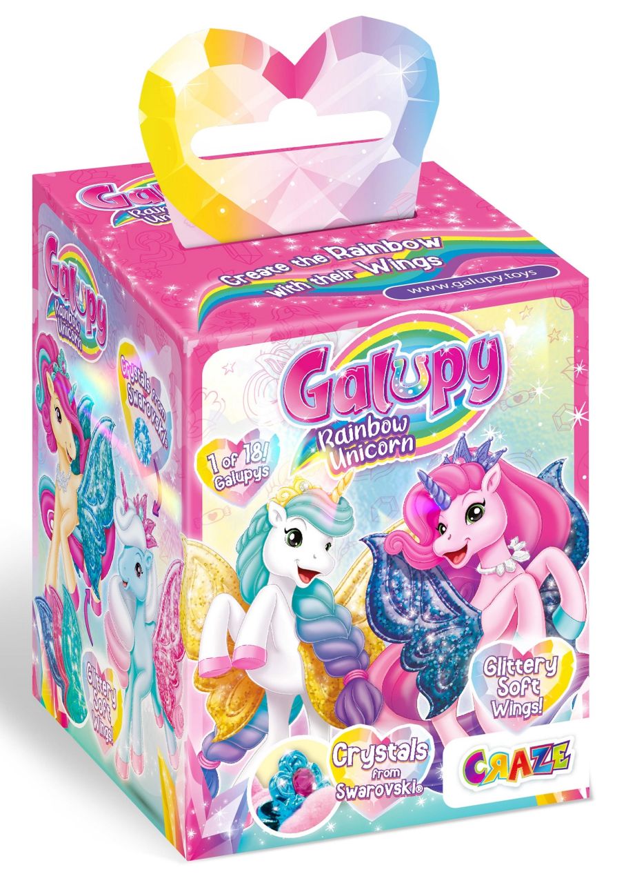 Galupy Unicorn Rainbow im 16er Display