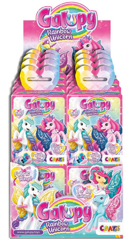 Galupy Unicorn Rainbow im 16er Display