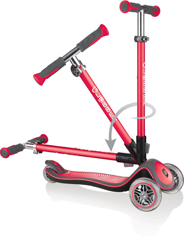 Globber | ELITE DELUXE | Rot