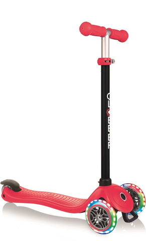 Globber Laufrad / Dreirad | GO UP Sporty Lights with Stabilizer | rot