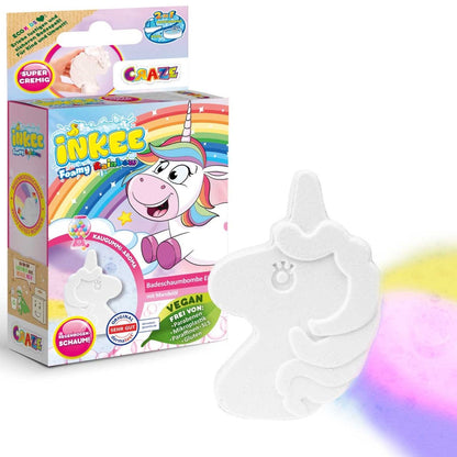 Inkee Badebombe Foamy Unicorn