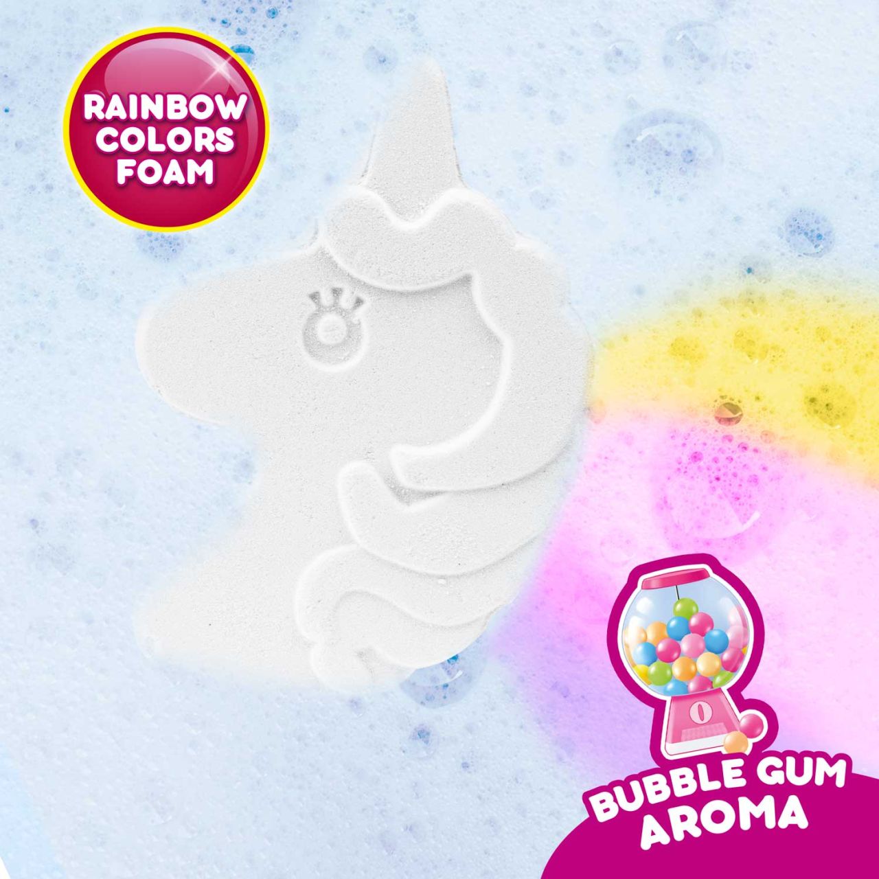 Inkee Badebombe Foamy Unicorn