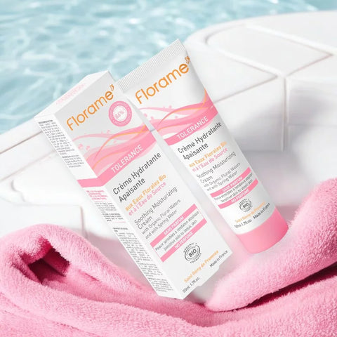 Beruhigende Feuchtigkeitscreme Bio Quellwasser - 50ml - Florame