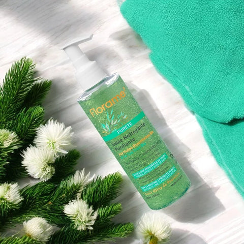 Reinigendes klärenden Gelee Bio Tea Tree & Hamamelis - 200ml - Florame