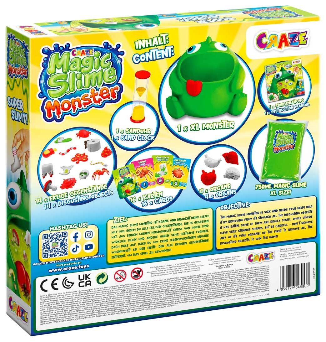 Brettspiel Creepy Slime Monster