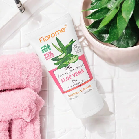 Gel Bio Gesicht, Körper & Haare Aloe Vera - 50ml - Florame
