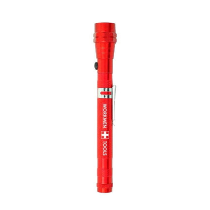 Telescopic LED-Taschenlampe – Ausziehbar bis 50 cm & Magnet
