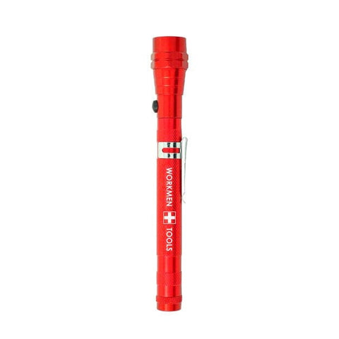 Telescopic LED-Taschenlampe – Ausziehbar bis 50 cm & Magnet