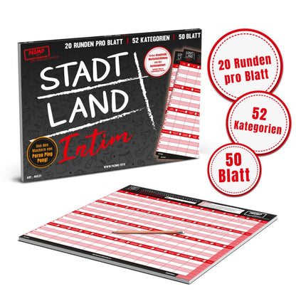 Stadt Land Intim A3