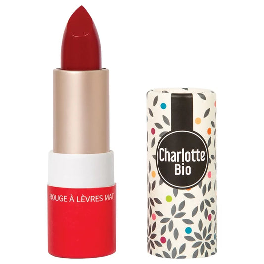 Matter Lippenstift Passionsrot BIO - 3.5g - Charlotte Bio