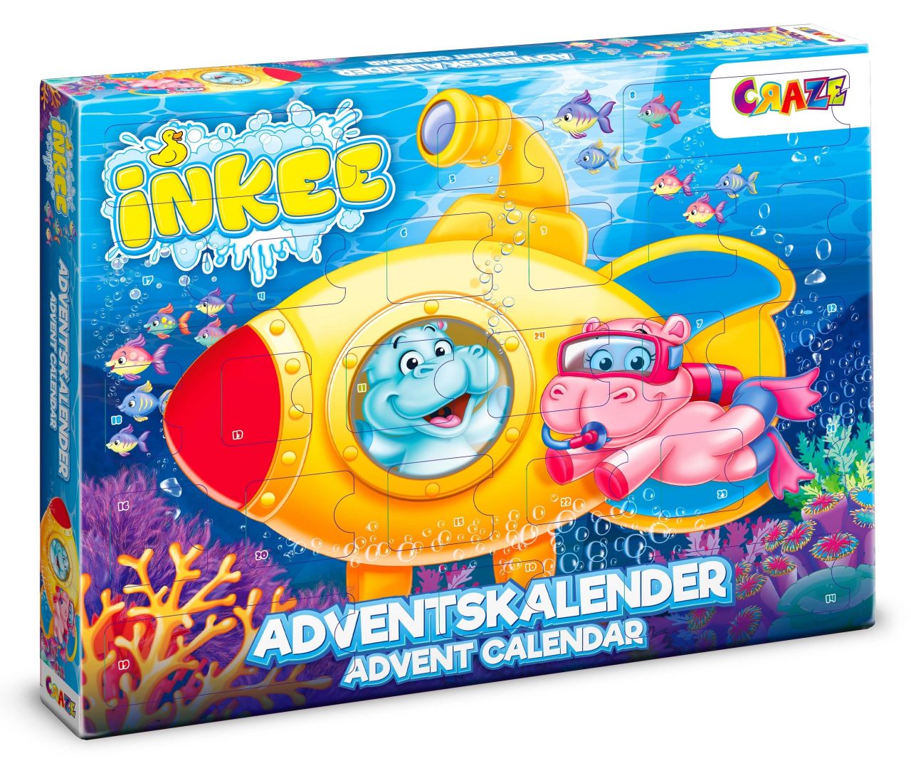 Adventskalender Inkee Bath Fun