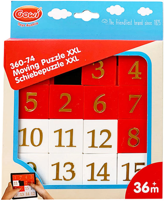 Zahlenschiebe-Puzzle XXL