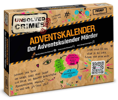 Adventskalender Unsolved Crimes