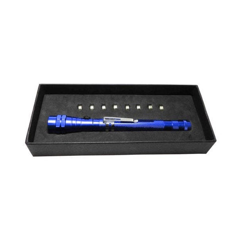 Telescopic LED-Taschenlampe – Ausziehbar bis 50 cm & Magnet