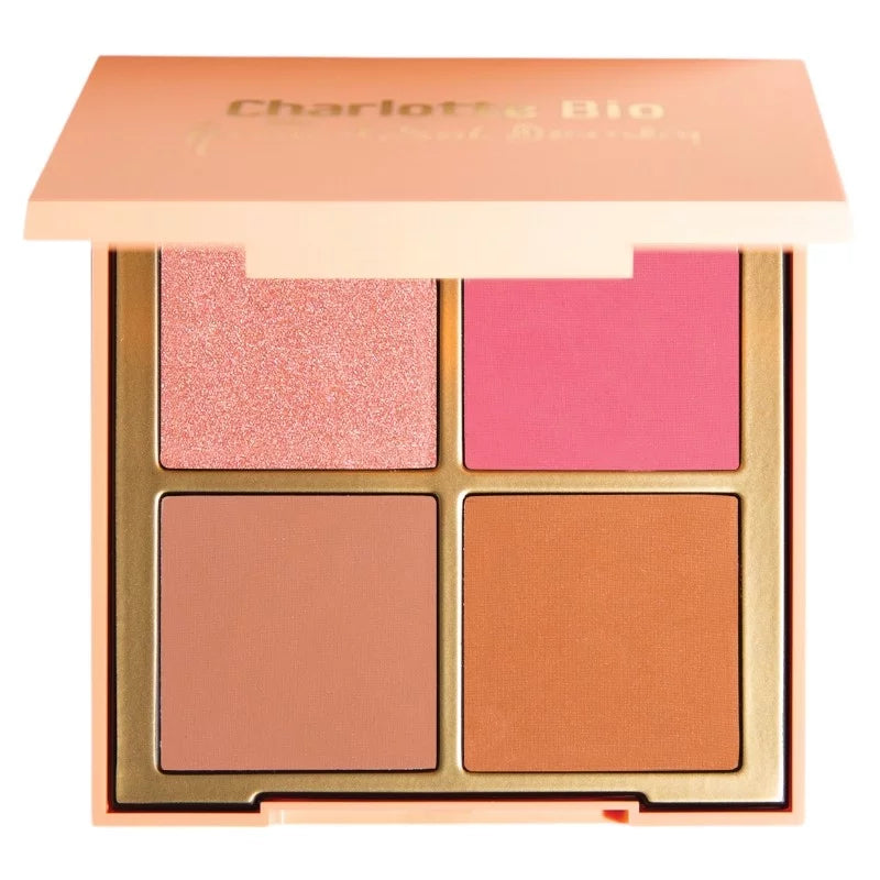 Palette natürlicher Glow - 4 x 4.5g - Charlotte Bio Arnaud Sol Dourdin