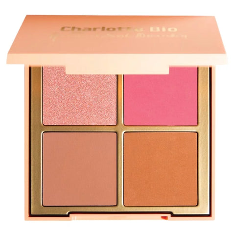 Palette natürlicher Glow - 4 x 4.5g - Charlotte Bio Arnaud Sol Dourdin