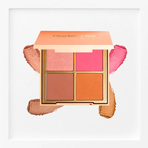 Palette natürlicher Glow - 4 x 4.5g - Charlotte Bio Arnaud Sol Dourdin