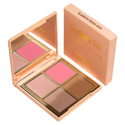 Palette natürlicher Glow - 4 x 4.5g - Charlotte Bio Arnaud Sol Dourdin