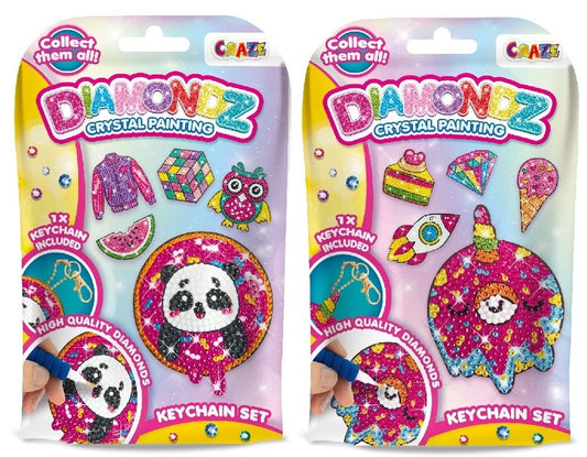 Diamondz Keychain Set assortiert