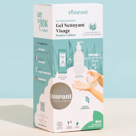 Entdeckungsset Gesichtsreinigungsgel Aloe Vera - Pimpant