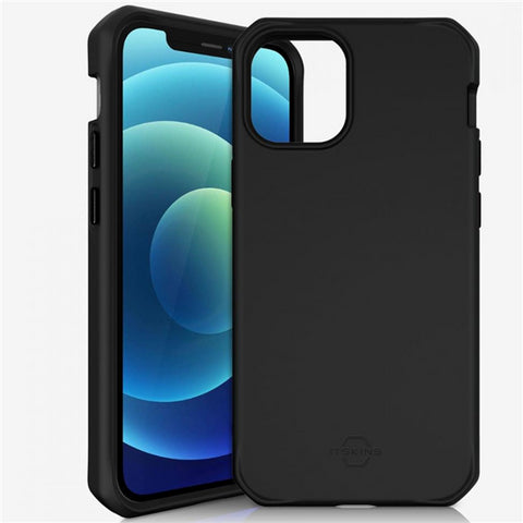 iPhone 12 mini, HYBRID SILK schwarz