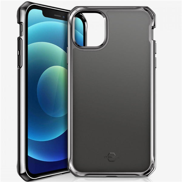 iPhone 12 mini, HYBRID GLASS schwarz