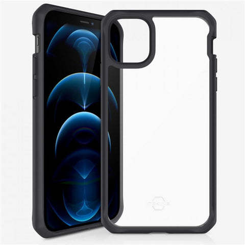 iPhone 12 Pro Max, HYBRID SOLID schwarz