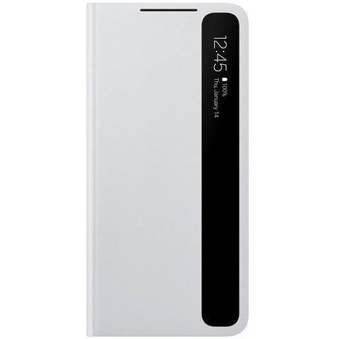 Galaxy S21+, Smart Clear View Cover grau