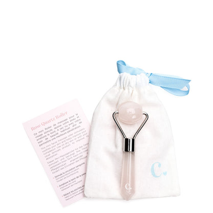 Cocooning Biocosmetics - Mini Roller Quartz Rose - Élevez Votre Soin de la Peau! 💆‍♀️💕