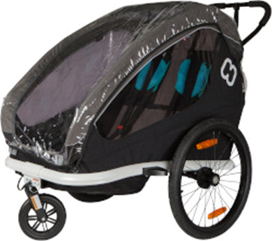 Regenhaube Traveller transparent