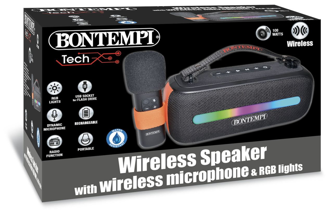 Wireless Lautsprecher mit Mikrofon 140W