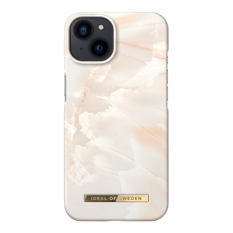 iPhone 16e / 14 / 13, Rose Pearl Marble