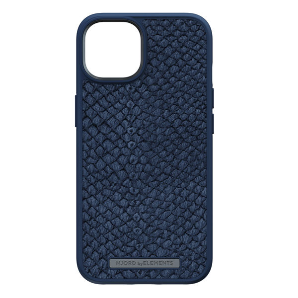 iPhone 14 Pro, Lachsleder blau