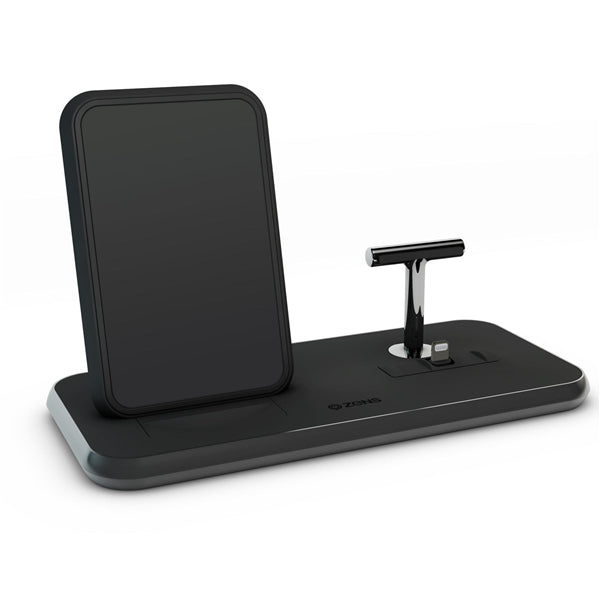 Dual Wireless Charger + Dock schwarz