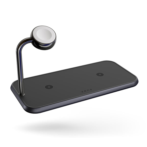 Dual Wireless Charger + Watch schwarz
