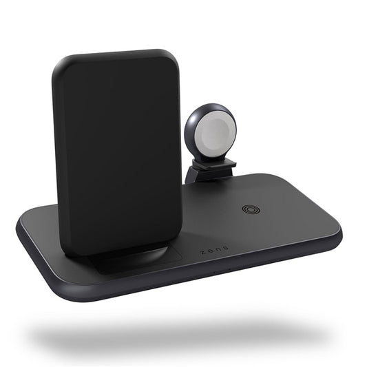 4 in 1 Stand Wireless Charger schwarz