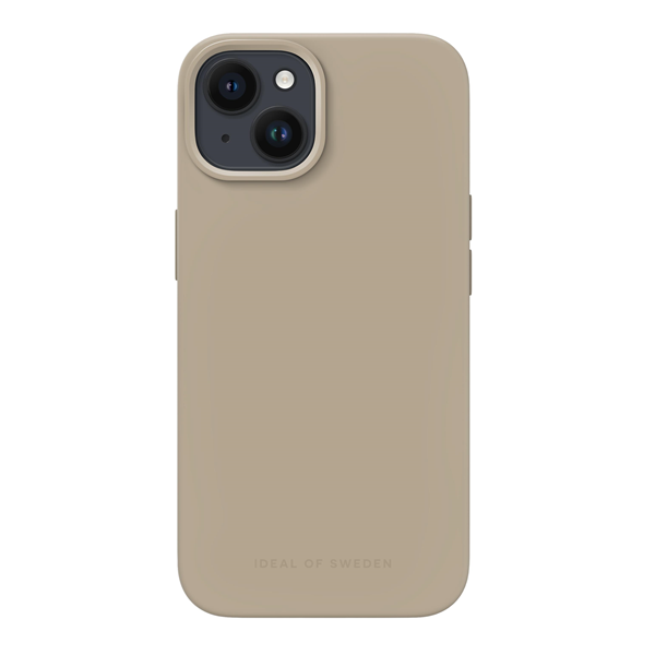 iPhone 14/13, Silikon beige
