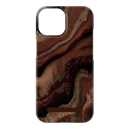 iPhone 15, Dark Amber Marble