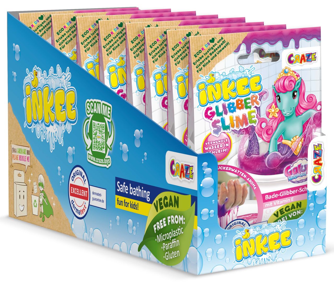 Inkee Bade-Glibber-Schleim Galupy Mermaid