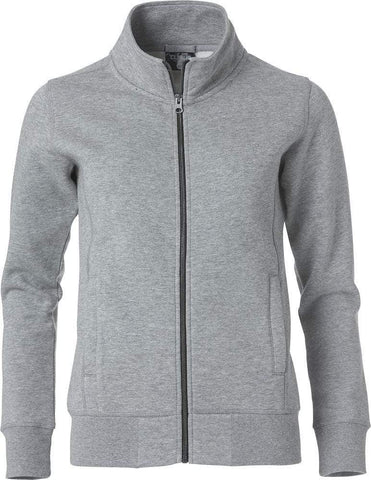 Clique Damen Sweat Jacke Mit Stehkragen 'Classic Cardigan Ladies'