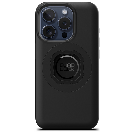 iPhone 15 Pro, Quad Lock MAG Cover schwarz