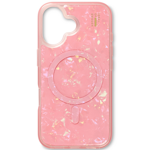 iPhone 16, MagSafe Pearlized Pink