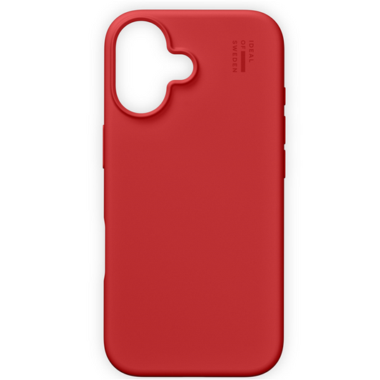 iPhone 16, MagSafe Silikon Red
