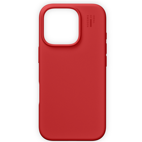 iPhone 16 Pro Max, MagSafe Silikon Red