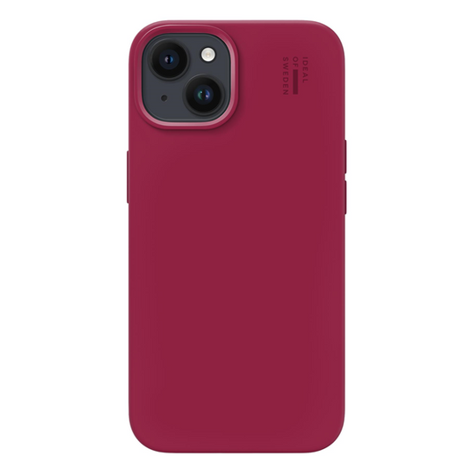 iPhone 15, MagSafe Silikon Cranberry